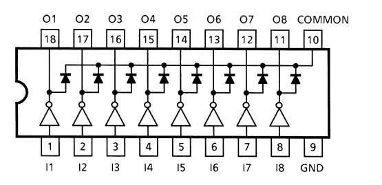 ULN2803 Darlington Switch
