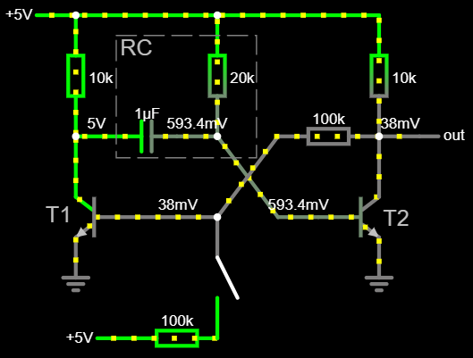 Pinout Monostable Multivibrator 74HC123