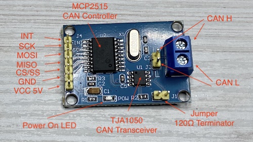 MCP2515 CAN Controller